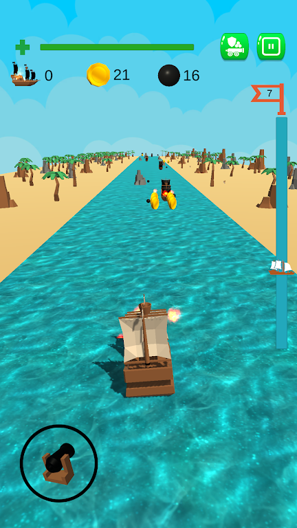 海盗船射击冲刺(Pirate Ship Shoot and Run)