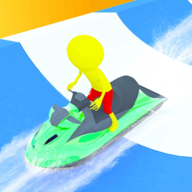 海洋快艇大作战(Waterpark Slide.io)