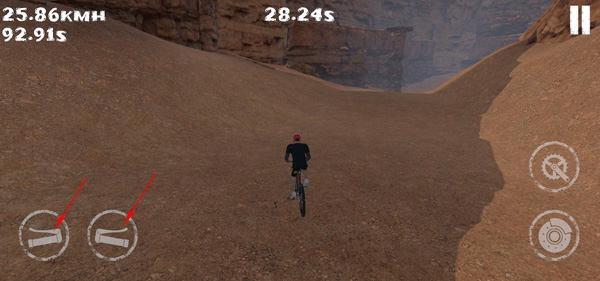 山地车速降3D游戏
