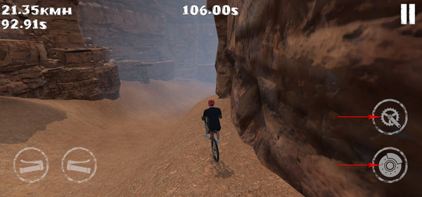 山地车速降3D游戏