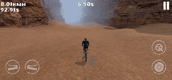 山地车速降3D游戏