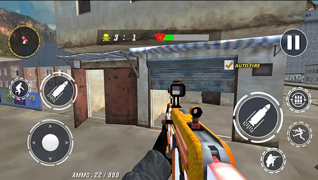 突击队射击枪3D