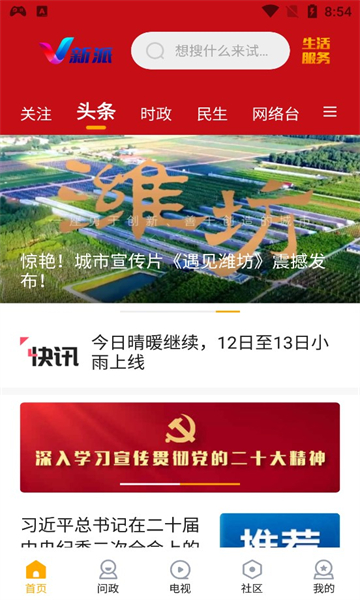 v新派